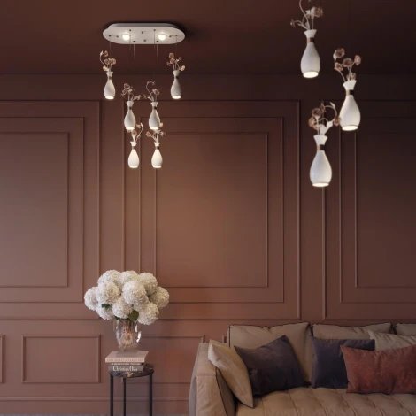 Потолочная люстра Odeon Light Carolis 4035/18L