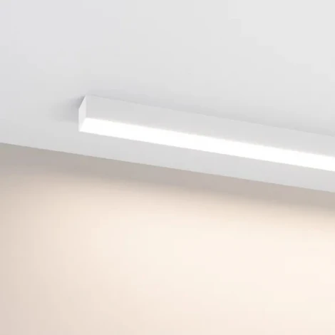 Настенно-потолочный линейный светильник SP-LINE-4970-L960-32W Warm3000 (RAL9003, 120 deg, 230V) IP33 (Arlight, Алюминий) 053071 (LED)
