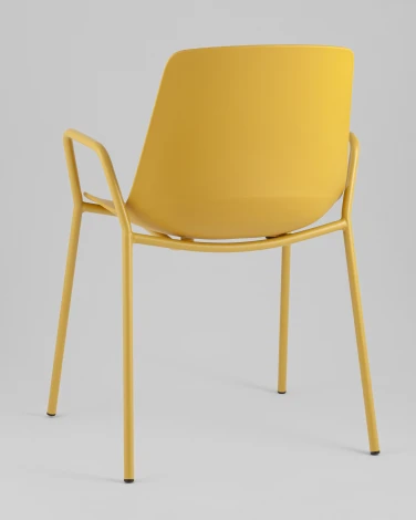 Стул Kaira пластик горчичный Stool Group арт.УТ000039946
