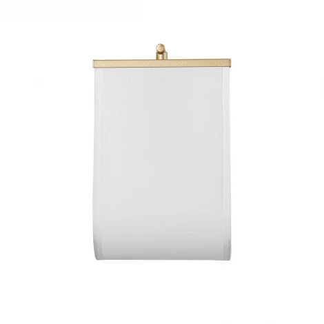 Бра Lumion Sampo 8414/1W золото/белый, металл/текстиль Е14 40W 220V