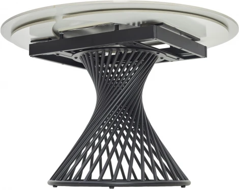 Стол M-City BUENO 120 GLOSS GOLDEN JADE SOLID CERAMIC / BLACK