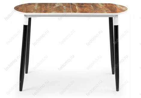 Стол раскладной Гуанг дуб юкон / черный