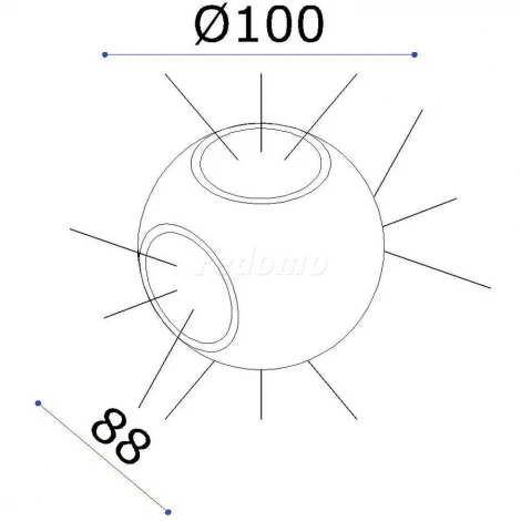 Donolux DL18442 DL18442/14 White R Dim