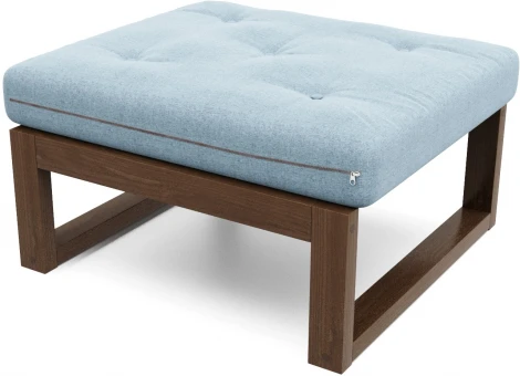 Пуф Arsko Амбер орех голубая рогожка