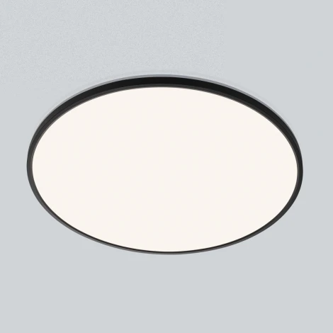 Настенно-потолочный светильник круглый светодиодный с подсветкой Citilux Norma CL748601 (220V, круглые, IP40)