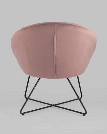 Кресло Stool Group Колумбия пыльно-розовое УТ000006619