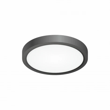 CL738121N Потолочный светильник круглый черно-белый Citilux Бейсик CL738121N