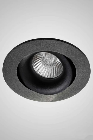 Встраиваемый точечный светильник AM Group AM12 AM130 BK (220V, круглые)