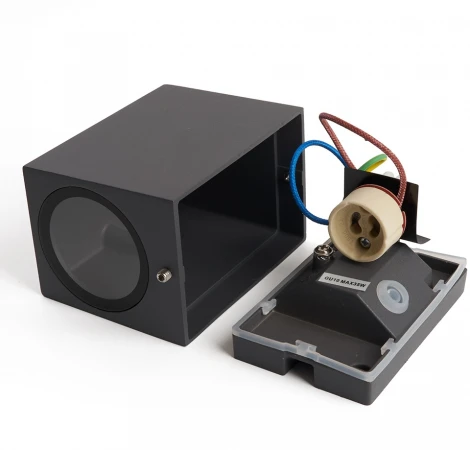 Архитектурная подсветка Feron Бостон 48234 DH050 GU10 серый 48324 (220V, IP65)