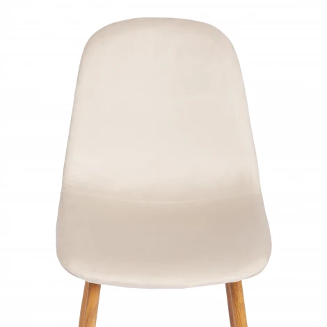 Стул BREEZE (mod. 4724) / 2 шт. в упаковке Tetchair (Вельвет,Металл/Бежевый) арт.24471