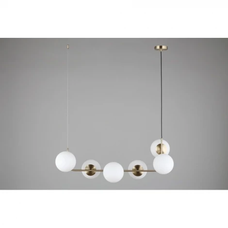 Подвесной светильник Omnilux Avetrana OML-66603-06 (220V, на тросе, шарики)