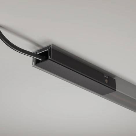 Ввод питания черный Maytoni Accessories for tracks Basity TRA172B-1B (48V)