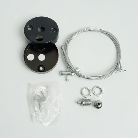 Светильник светодиодный линейный Feron ONE AL4030 48536 42W 4000K черный (220V, на тросе)