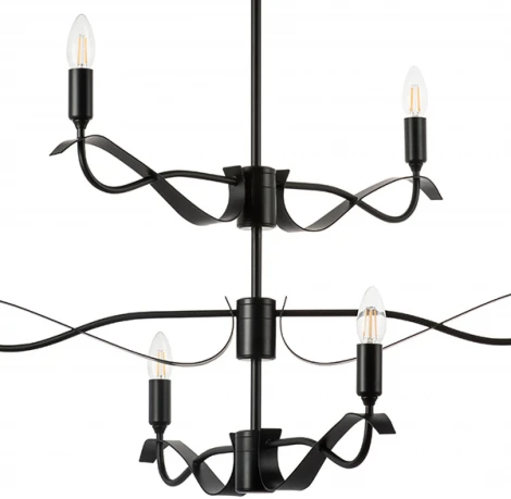 Потолочная люстра ярусная на штанге Lightstar Ragno 733267 (220V)