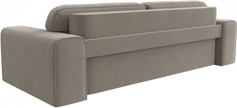 Диван прямой Лига-029 (Бежевый/Микровельвет) Лига Диванов арт.121017