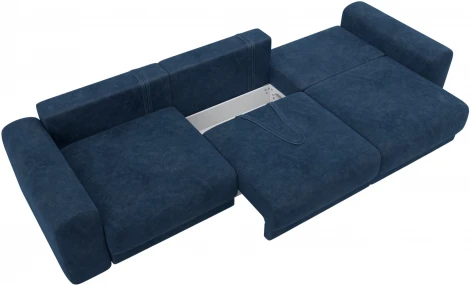 Диван прямой Лига-056 НПБ Лонг Лига Диванов (Велюр) арт.129147