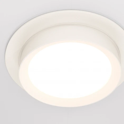 Встраиваемый светильник Hoop GX53 1x15Вт Maytoni Technical DL086-GX53-RD-W (220V, круглые)