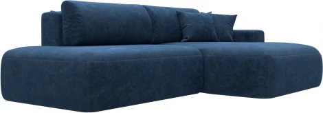 Диван угловой Лига-036 НПБ Модерн правый угол Лига Диванов (Велюр) арт.127767