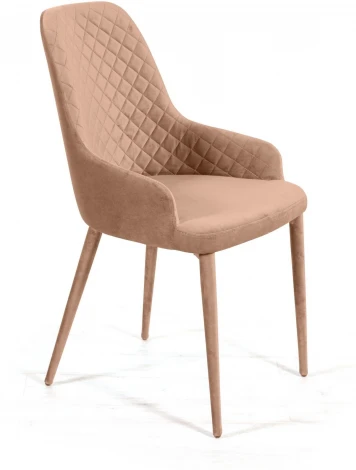 Стул Douglas ромб, бархат бежевый 5 Top Concept (21434)