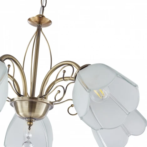 Подвесная люстра Arte Milano Amalfi-2656 332656/5 AB (220V, подвески, на цепи)