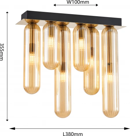 Потолочный светильник Favourite Stalactit 4455-6P (220V)