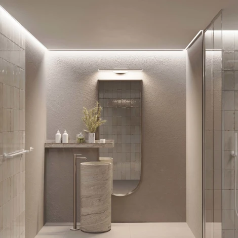 Настенный светильник LED SP-TENERO-S600x45-13W Day4000 (BK, 120 deg, 230V) (Arlight, IP54 Металл) 037466