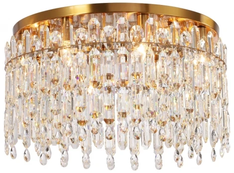 Потолочная люстра Stilfort Legacy 2158/05/08C (220V, хрусталь, подвески, круглые)