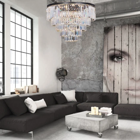 Подвесная люстра Divinare Nova 3001/01 LM-13 (220V, на цепи)