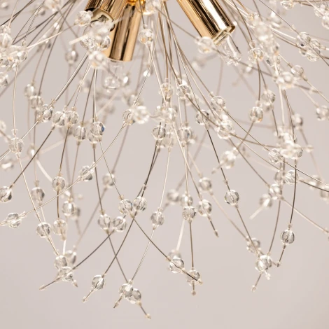 Подвесная люстра хрусталь De City 280012109 в форме шара