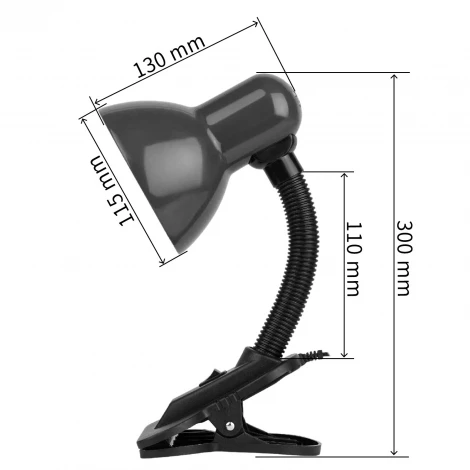 Офисная настольная лампа на прищепке Reluce 00108-0.7-01 PINK