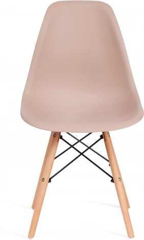 Обеденный стул Tetchair CINDY (Дерево бук,Металл,Пластик/Бежевый)