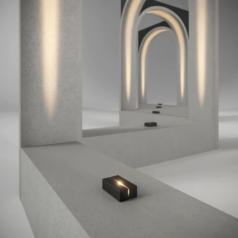 Светильник уличный настенный LGD-STRIPE-3W Warm3000 (BK, 20 deg, 230V) (Arlight, IP65 Металл, 3 года) 052858