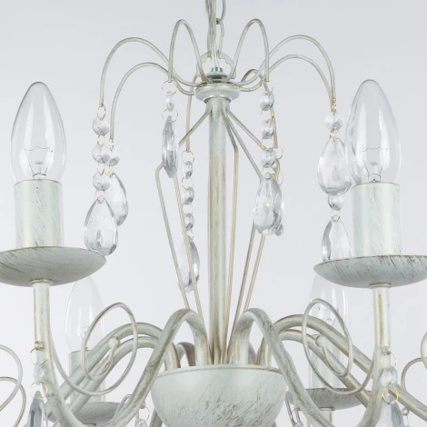 Подвесная люстра De City Лада 442011008 (220V, подвески, на цепи, подсвечник, свеча)