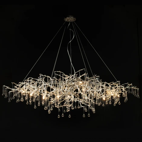 Подвесная люстра Loft IT Bijout 10067/1800 SG (220V, на тросе, ветки)