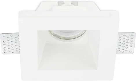 Встраиваемый светильник под гипсокартон гипсовый Donolux Elementare DL270SQ1W (220V)