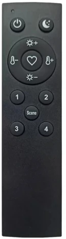 Пульт управления Denkirs Air Control TR7301-BK IP20 черный пластик