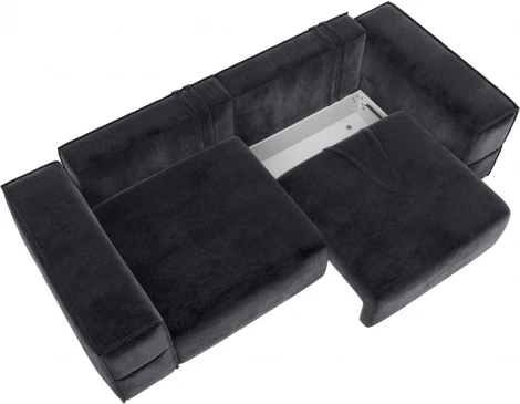 Диван прямой Лига-058 НПБ Лига Диванов (Велюр) арт.129383