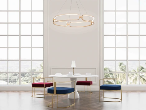 Подвесной светильник Maytoni Chain MOD017PL-L50MG (LED, 220V, на тросе)