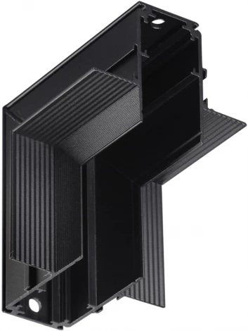 Соединитель "Г" (с потолка на стену) Novotech Flum 135234 SHINO черный для арт.135230 IP20