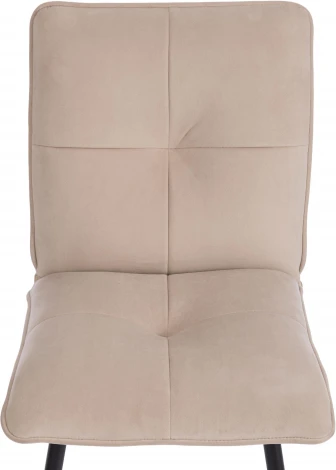 Стул обеденный Sweet Tetchair (Флок/Бежевый,Черный) арт.24647