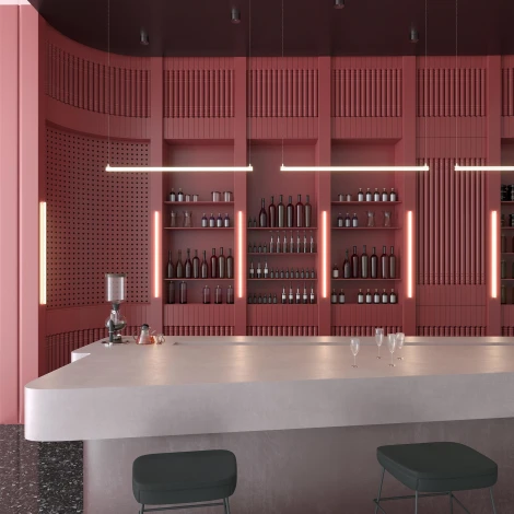 Экран ARH-ROUND-D20-DUAL-2000 OPAL BLACK (Arlight, Пластик) 039256