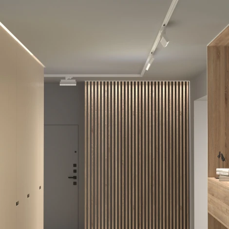 Трековый светильник Downlight однофазный Garda Белый 20W 4200K 85018/01 (LED, 220V)