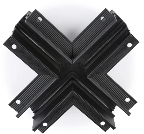 Коннектор Х-образный для встраиваемого магнитного шинопровода TRACK SYSTEM GL3358