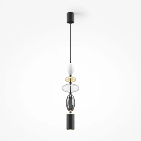 Подвесной светильник Maytoni Monochrome MOD071PL-L8B3K1 (220V, на проводе, бусы)