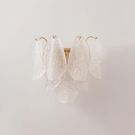 Бра Crystal Lux EMILIA AP2 BRASS