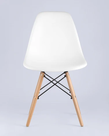 Стул Eames Style DSW белый (разборный каркас) Stool Group арт.УТ000036423