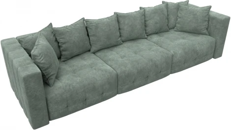 Диван прямой Лига-052 НПБ Лонг Лига Диванов (Велюр) арт.128788