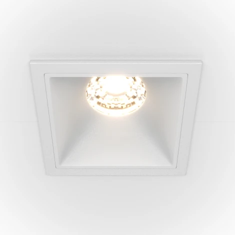 Встраиваемый светильник Alfa LED 3000K 1x10Вт 36° Dim Triac Maytoni Technical DL043-01-10W3K-D-SQ-W (220V)
