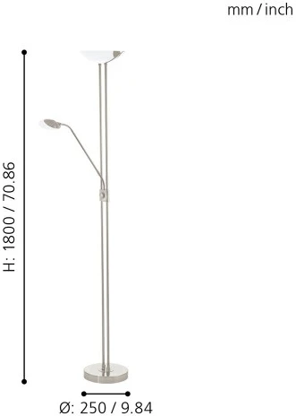Торшер Eglo Baya Led 93874