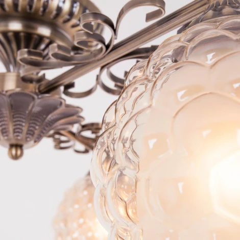 Потолочная люстра IDLamp Bella 285/3PF-Oldbronze